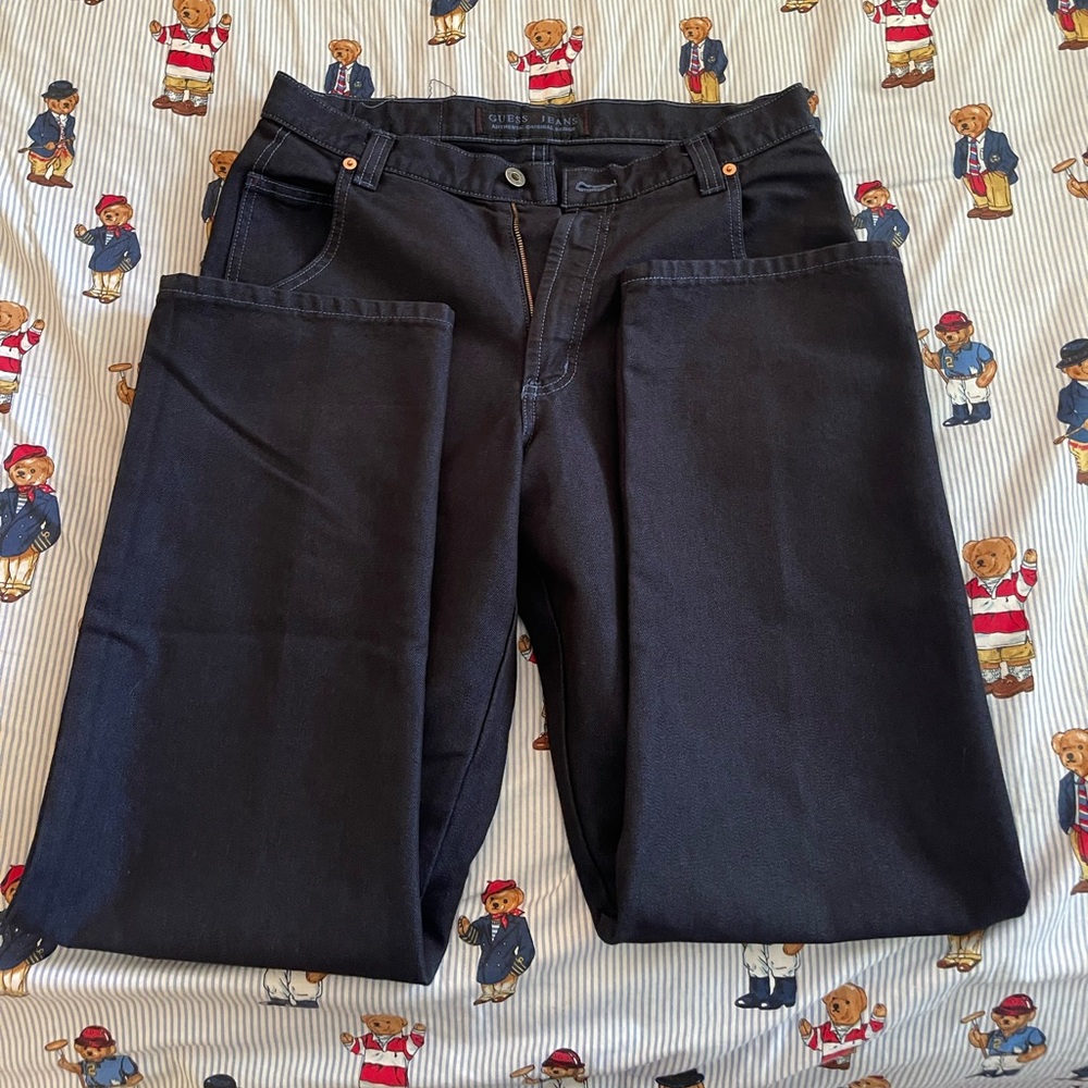Vintage blue guess jeans 31 x 30
